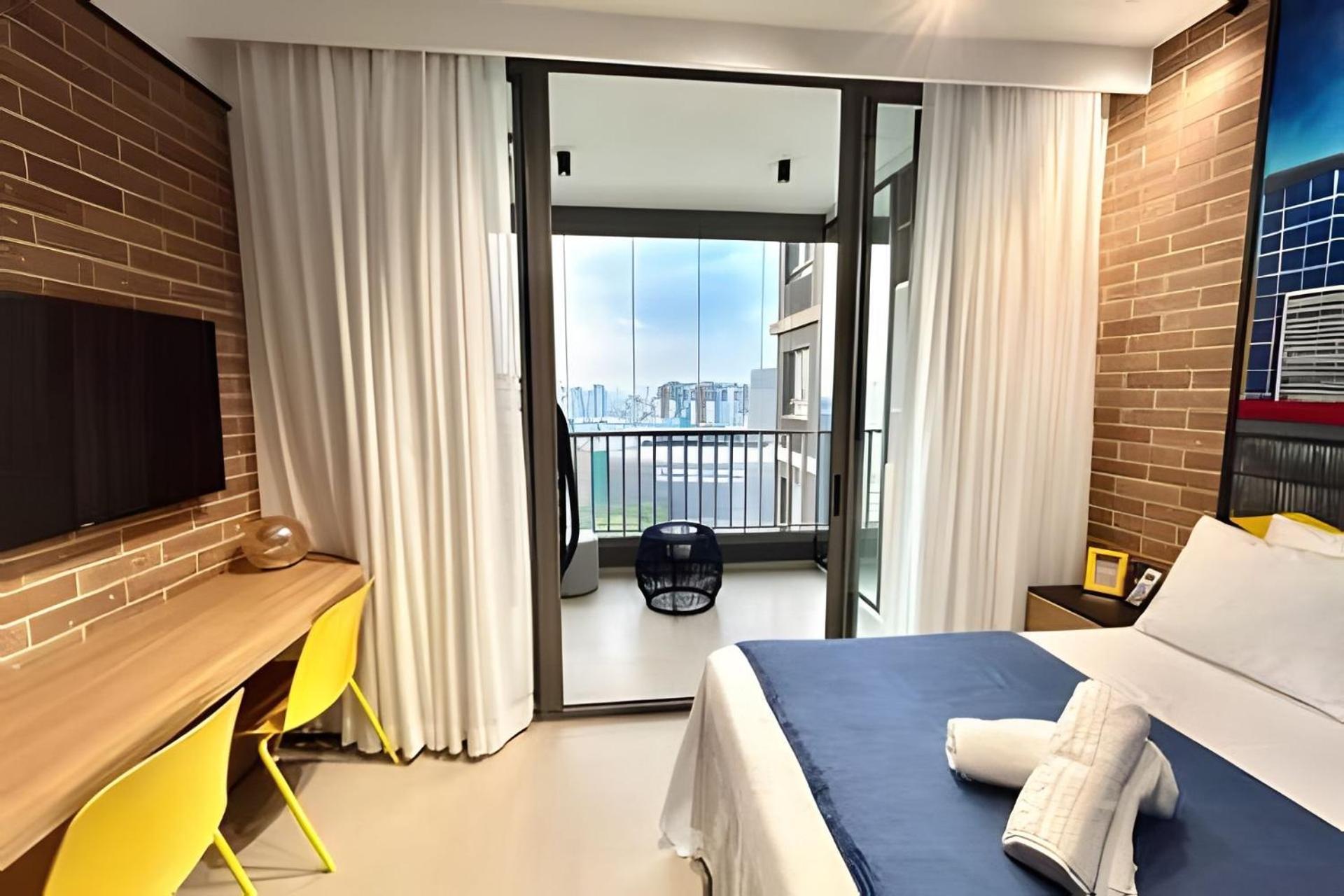 Studio/Moderno/200 M Allianz/Piscina/Wifi/Vaga São Paulo Exterior foto